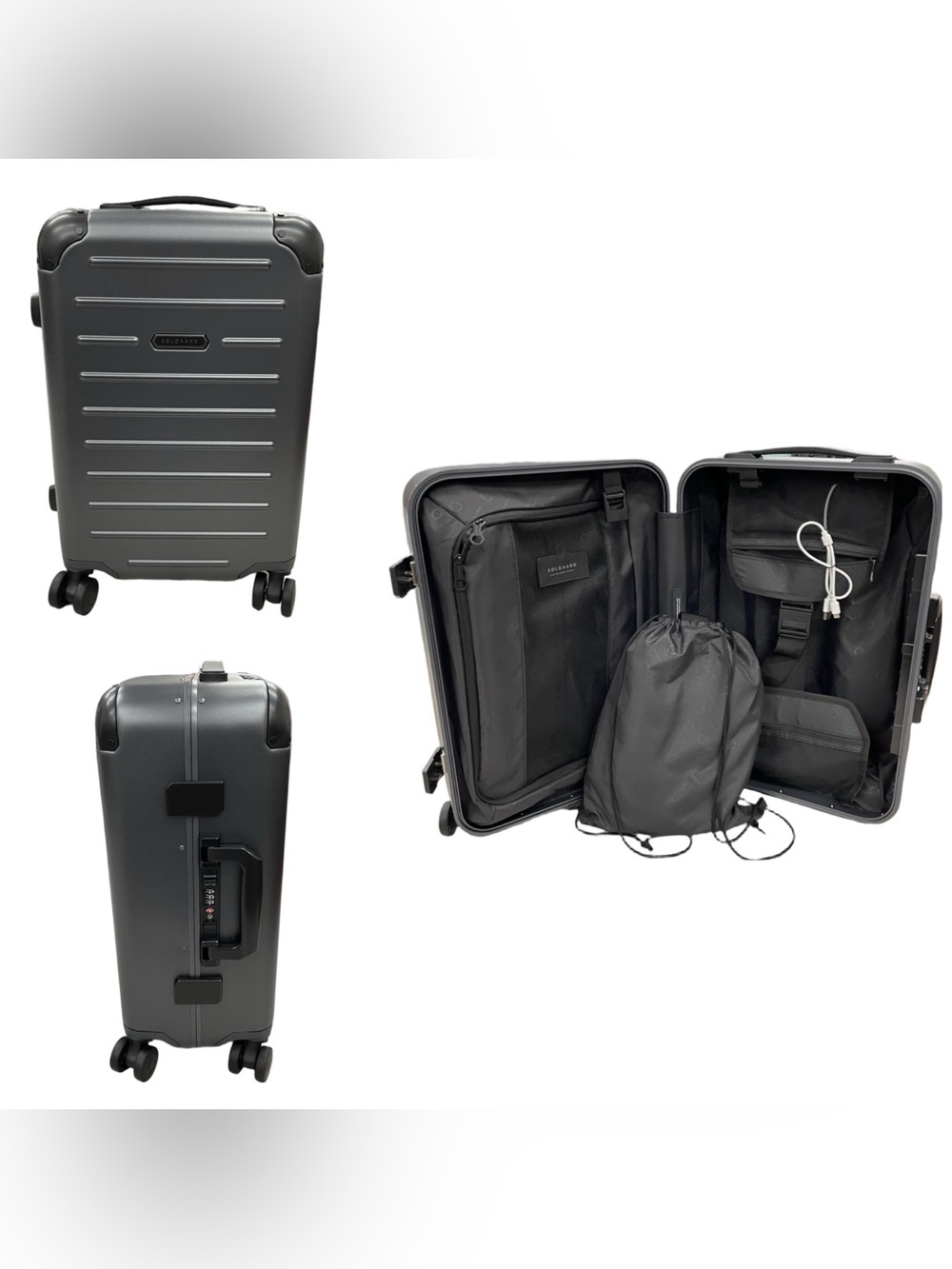 (SW-83) Solgaard Carry On Luggage In Gothenburg Gray